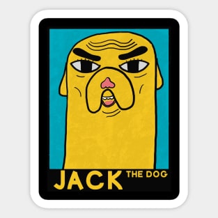 Jack The Dog Sticker